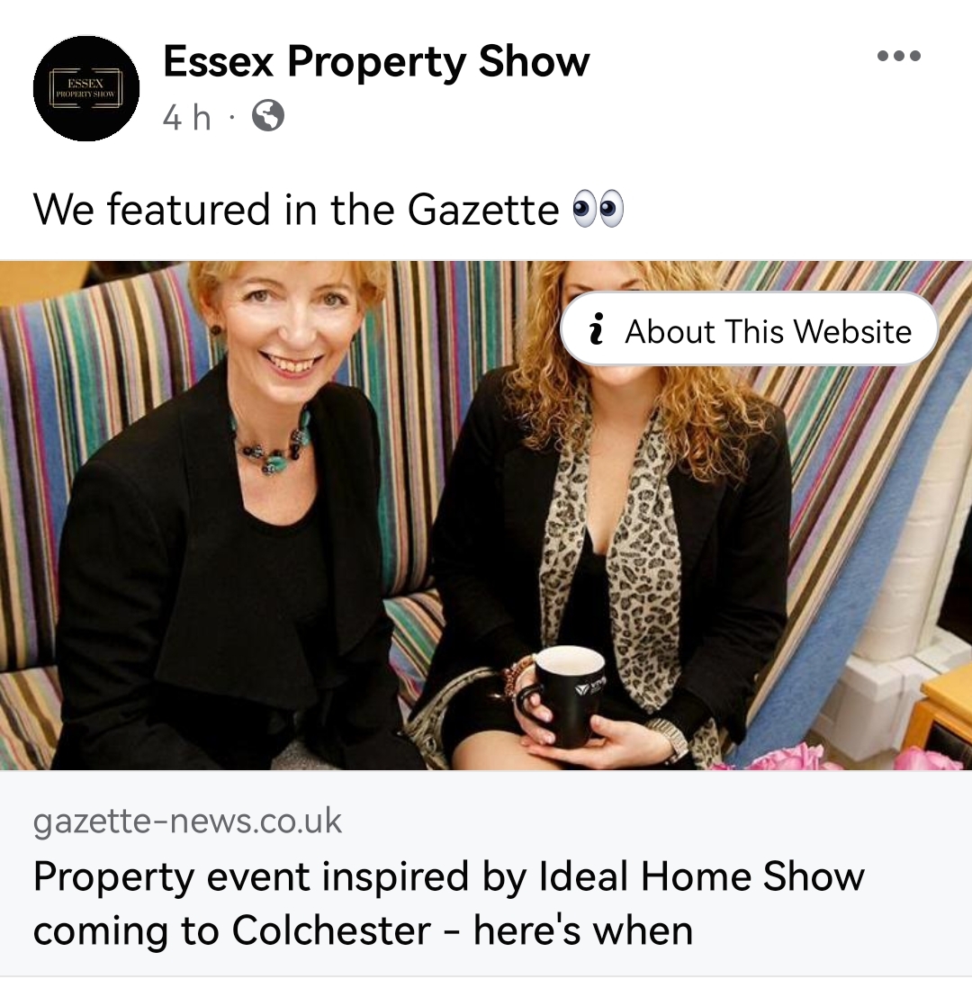Colchester Gazette Article - Essex Property Show