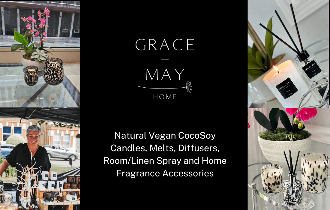Grace + May Home Banner